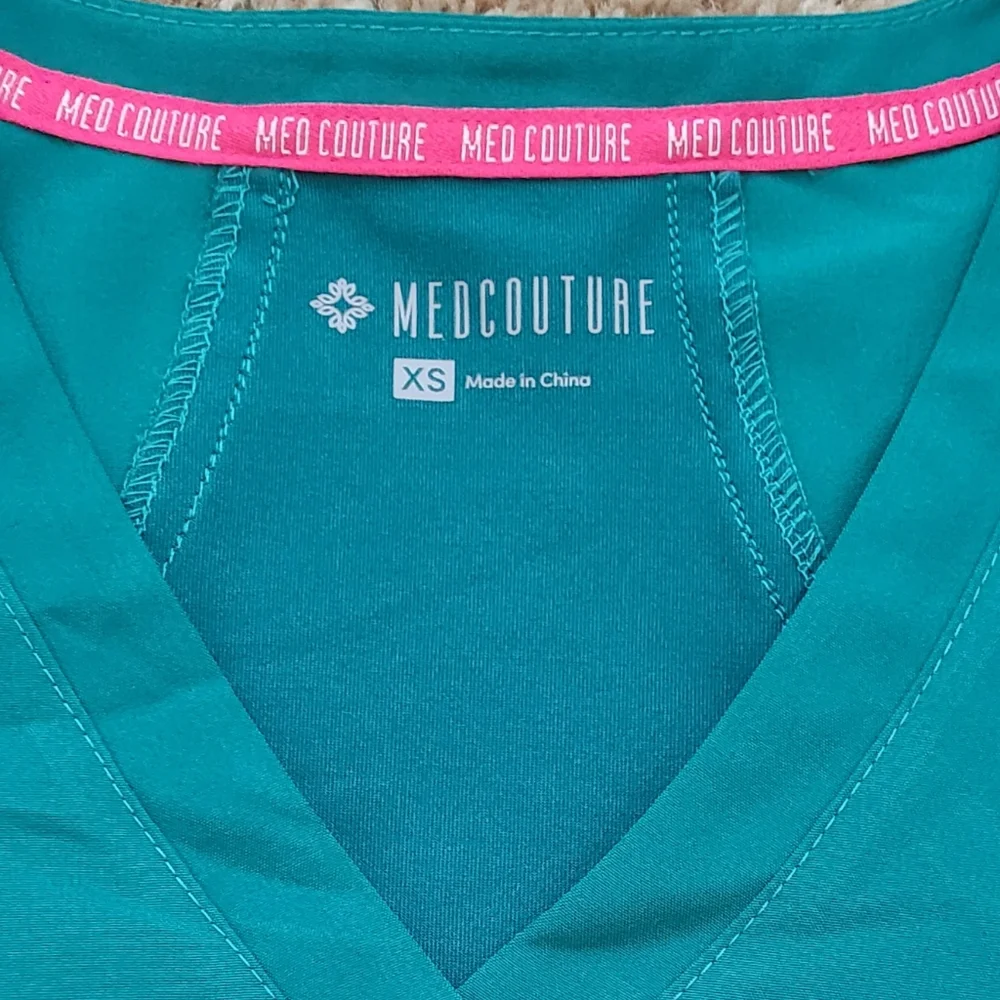 Scrub Set Hunter Green Medcouture - Picture 12 of 14